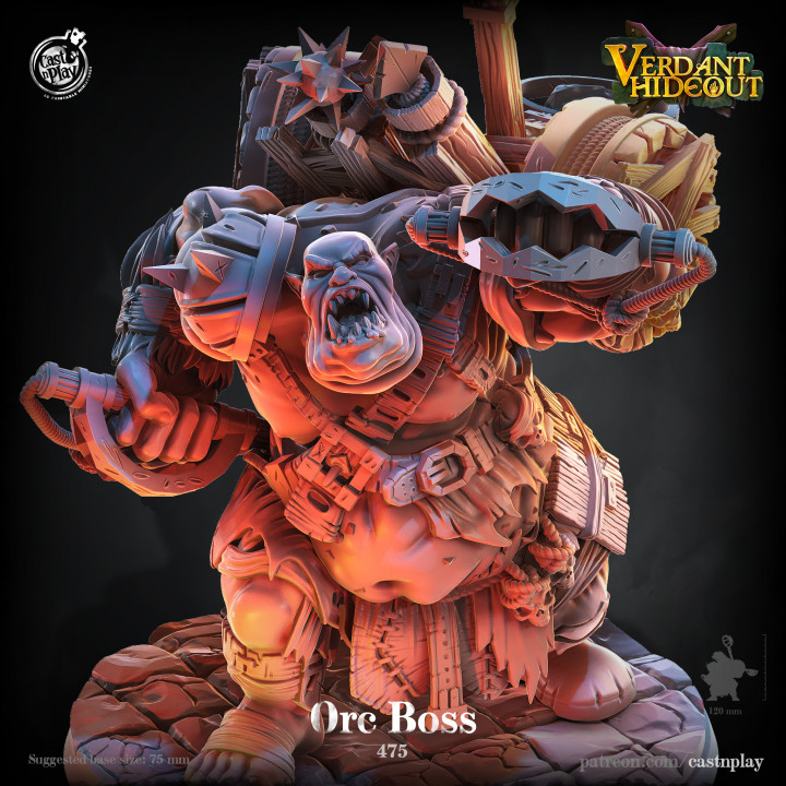 Orc Boss (Pre-Supported) image