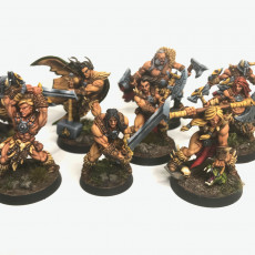 Picture of print of Dragonpeak Barbarians (Presupported)