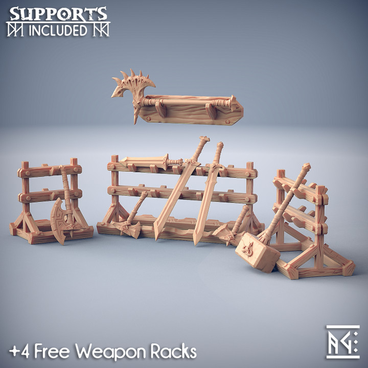 Weapons for Loot & Racks: Dragonpeak Barbarians image