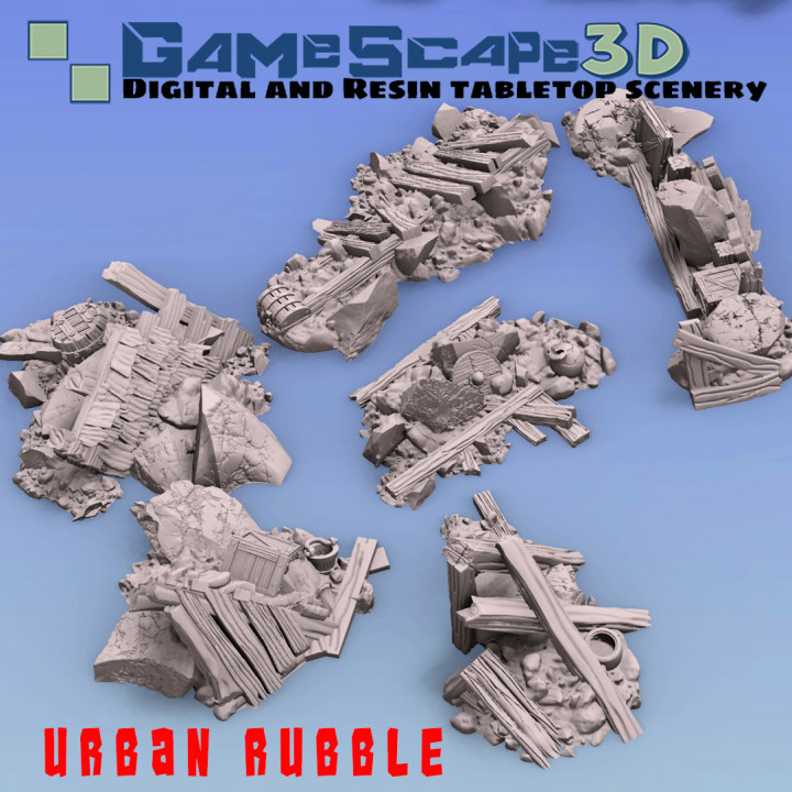 Urban Rubble Piles image