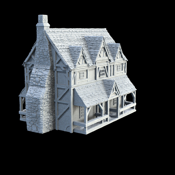 Tabletop Terrain - The Medieval Manor image