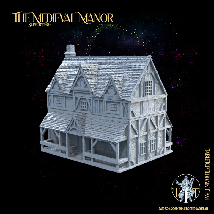 Tabletop Terrain - The Medieval Manor image