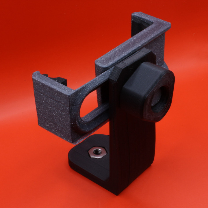 3d Printable 3d Printable Cell Phone Tripod Mount By Two Thingies 6222