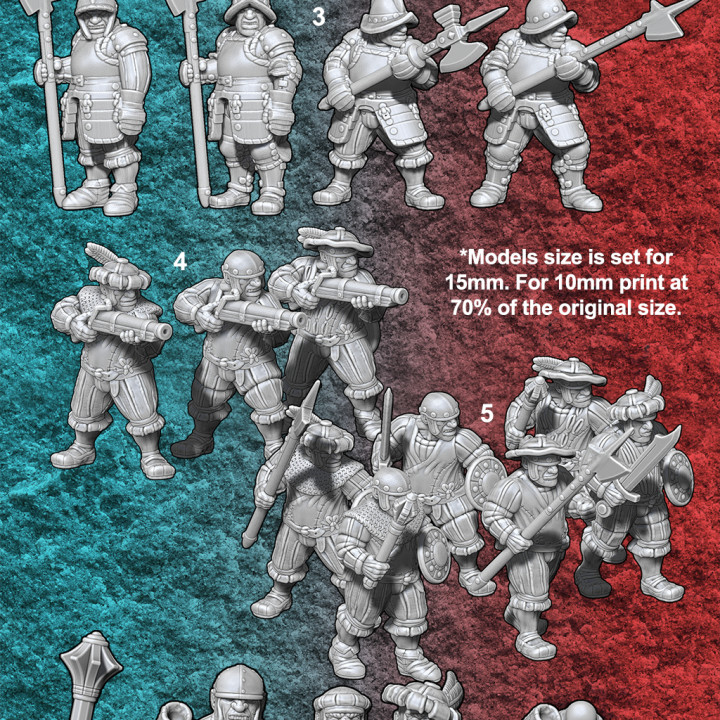 10mm and 15mm Imperial Support- Army Bundle image