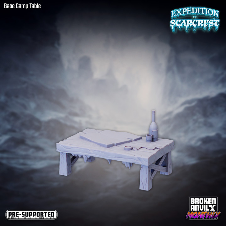 Expedition to Scarcrest - Base Camp Table image