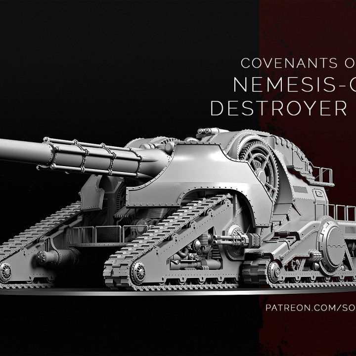 Covenants of Mars - Nemesis Super-Heavy Destroyer Engine image