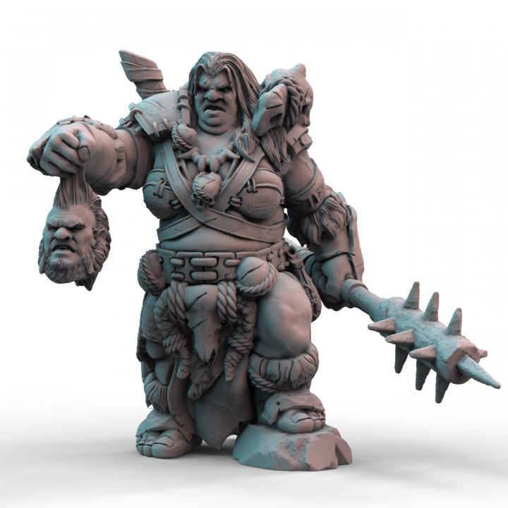 Ogre Female War Boss (pre-supported) image