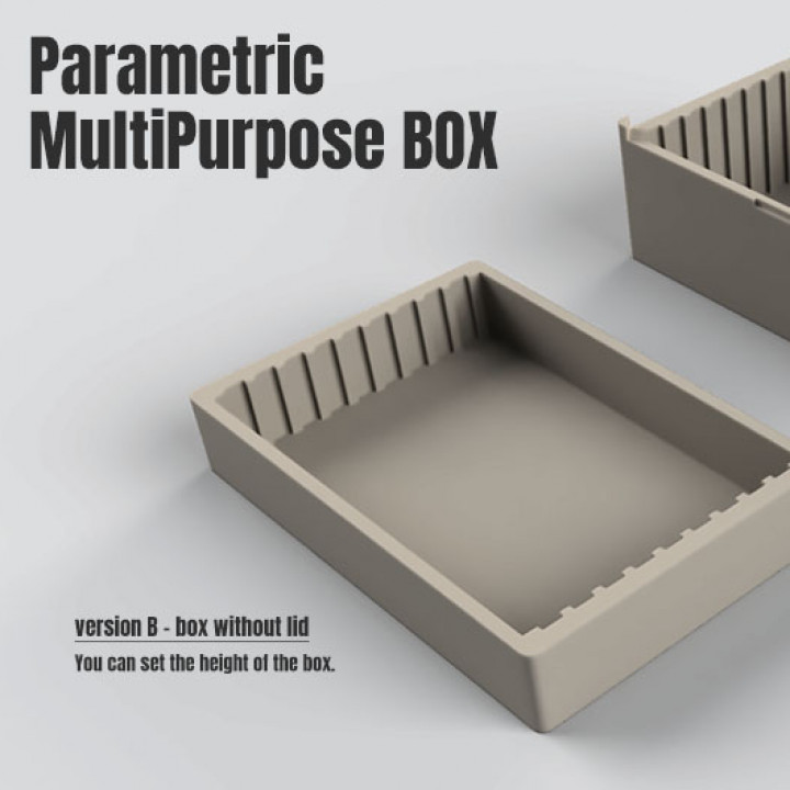 Parametric MultiPurpose Box image