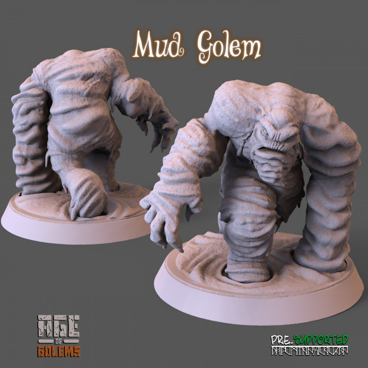 Mud Golem Pose 2 - Age of Golems image