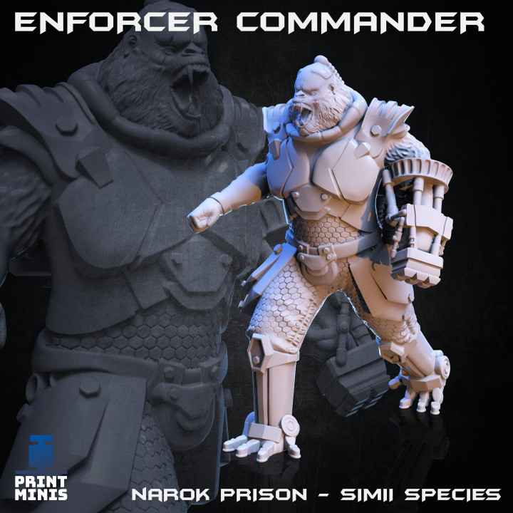 Enforcer Commander - Simii Species - Narok Prison Collection image