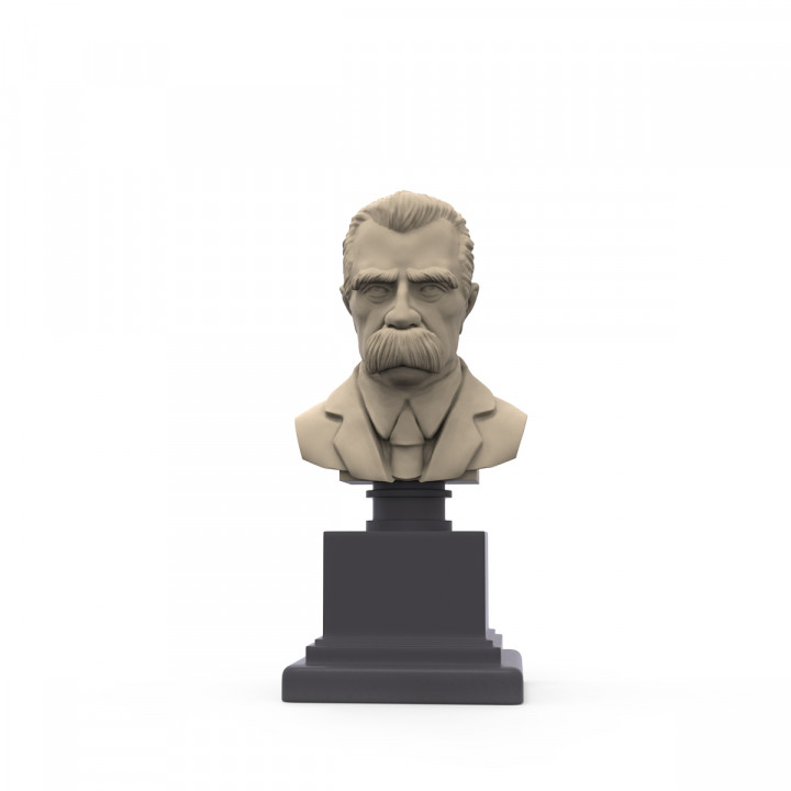 Nietzsche Philosopher Bust image