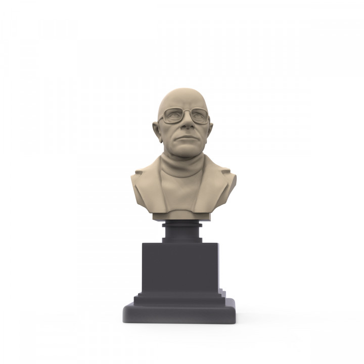Foucault Philosopher Bust image