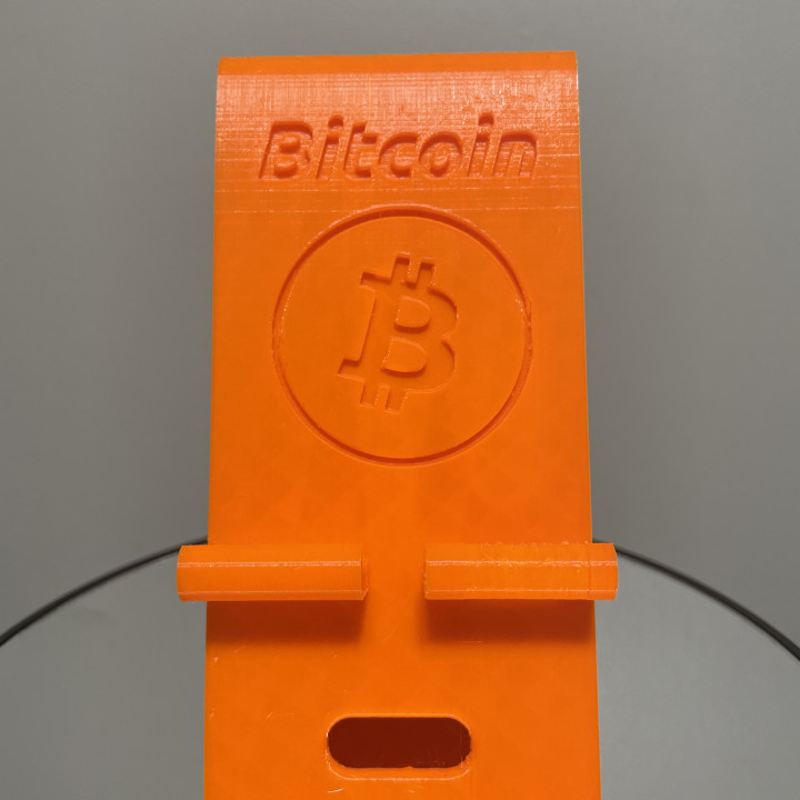 Bitcoin Smartphone Stand image