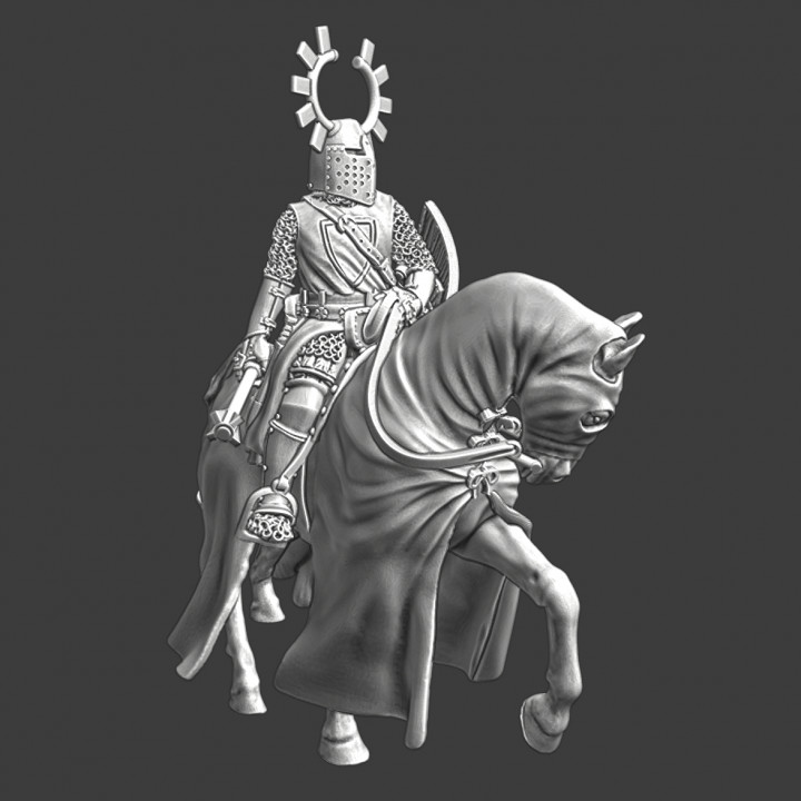 Mounted Swedish Folkunga Knight - Battle at Gestilren 1210 image