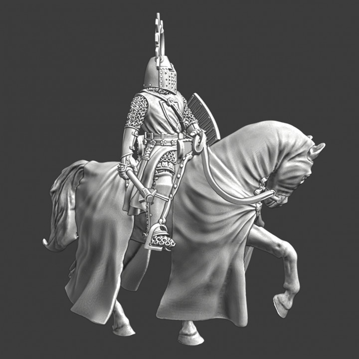 Mounted Swedish Folkunga Knight - Battle at Gestilren 1210 image