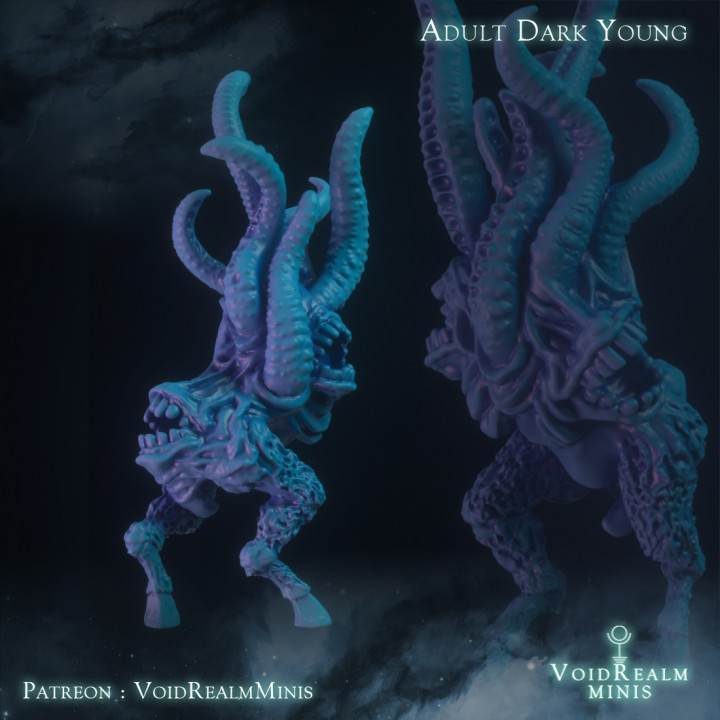 Dark Young (Mature, Adult, Adolescent, and Embryonic) image