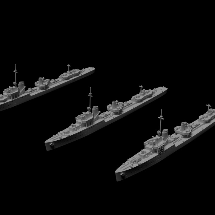 Type 1936 and Narvik type Destroyers, Kriegsmarine image