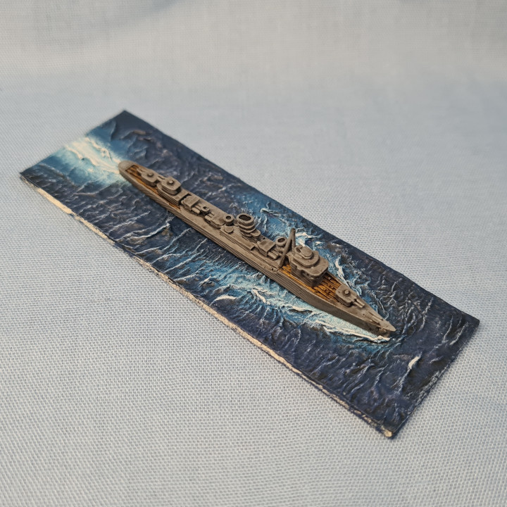 3D Printable Fubuki class Destroyer by Lee McColl