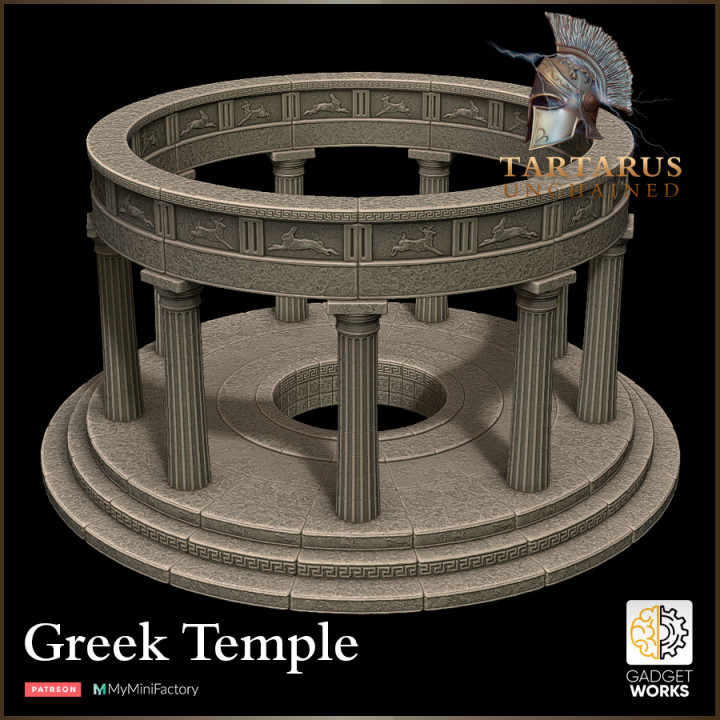 Greek Temple and Ruins - Tartarus Unchained image