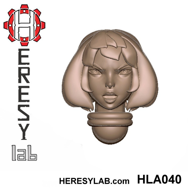 Heresylab - Female Conversion Heads over 140 models image