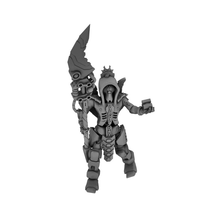 Tomb Guardian Warriors, leaders and regeneration alcove (Sci Fi Resin Miniatures) image