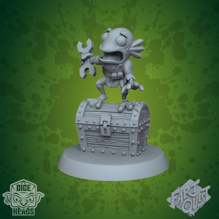 FART QUEST Tick Tock Miniature (pre-supported included) image