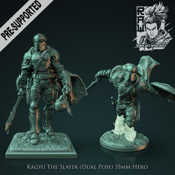 Kagyu The Slayer - Idle and Action Pose image