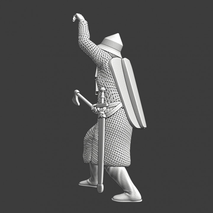 Lithuanian warrior with axe image