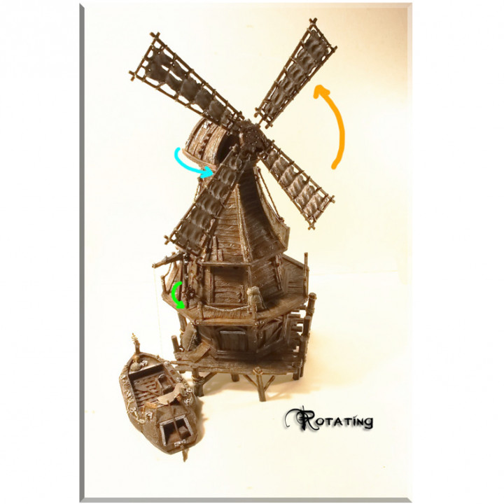Fabled Realms: Tueden League Windmill - BADGER GAMES