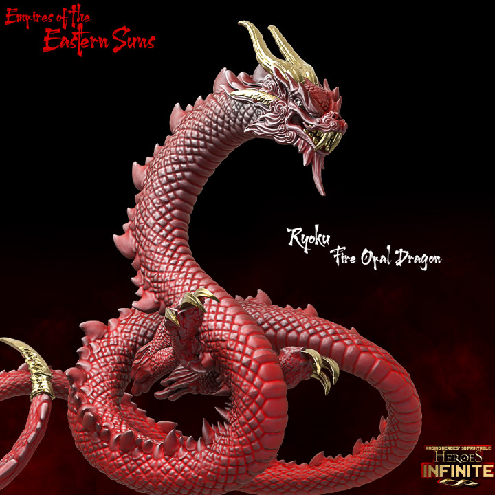 Ryoku, Fire Opal Dragon image