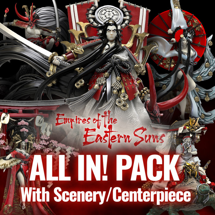 Empires of the Eastern Suns All in Pack (with scenery/Centerpiece) image