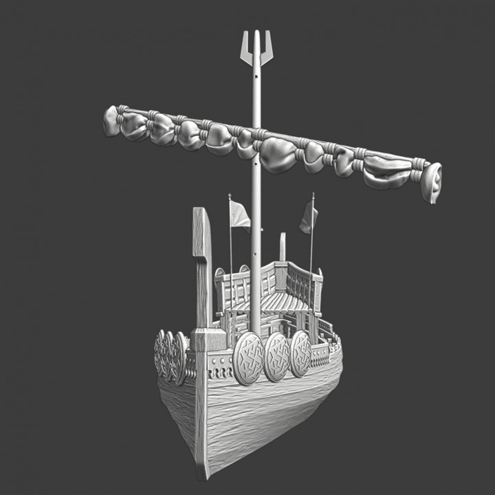 Medieval Lithuanian Royal ship image