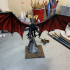 Dark Elf Black Dragon Miniature (32mm, modular) print image