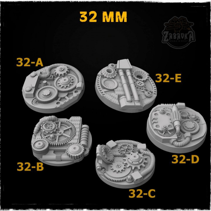 Steampunk Base Toppers image
