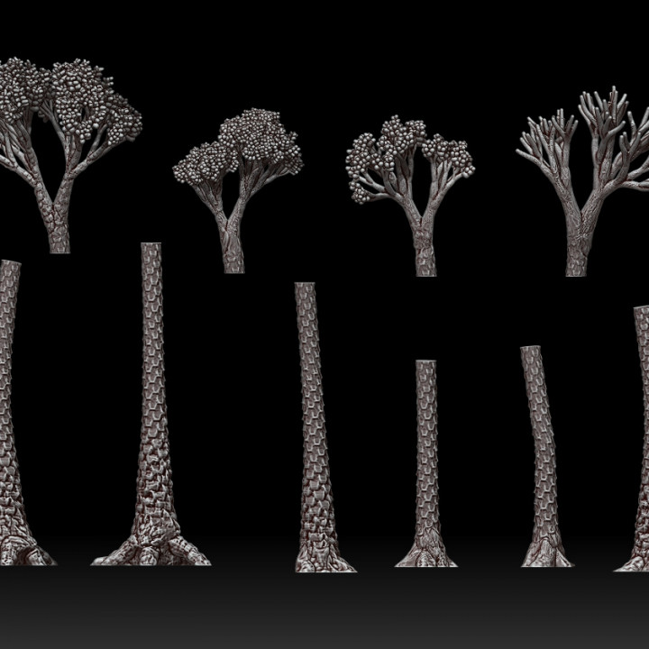 Modular jungle tree - Prehistoric Lepidodendron image