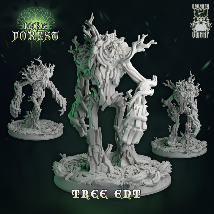 3D Printable Tree ent by DrunkenDwarf