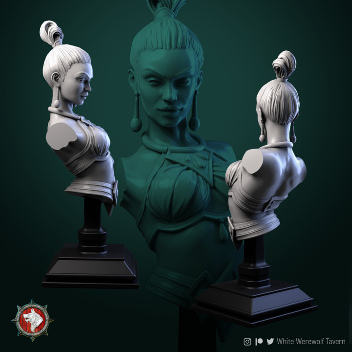 Water master bust pre-supported image