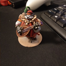 Picture of print of Dandier, the Foxfolk Bard