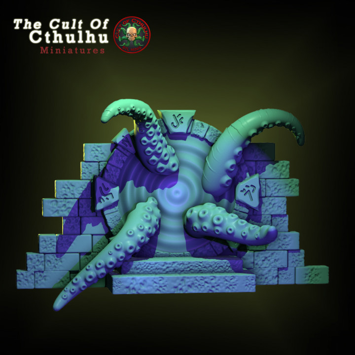 Dimensional Gateway Cthulhu Investigators Portal 32mm RPG Tabletop image