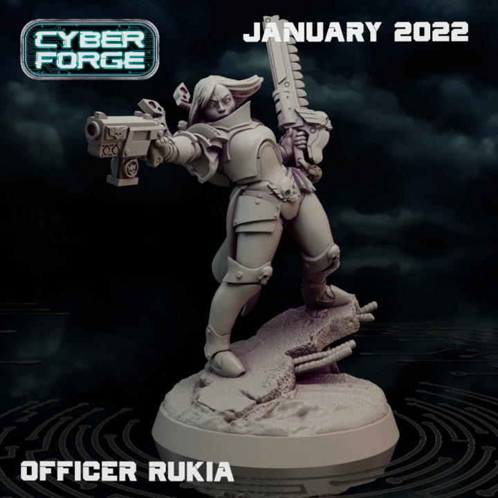 Cyber Forge Raw Power Officer Rukia image