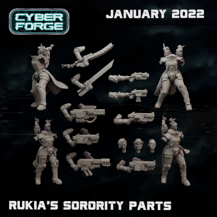 Cyber Forge Raw Power Rukia's Sorority image