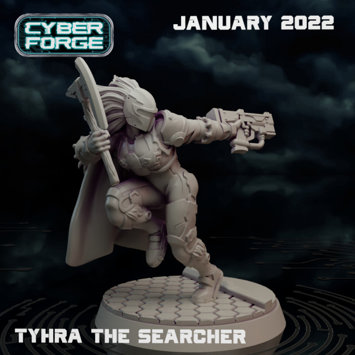 Cyber Forge Raw Power Tyhra The Searcher image