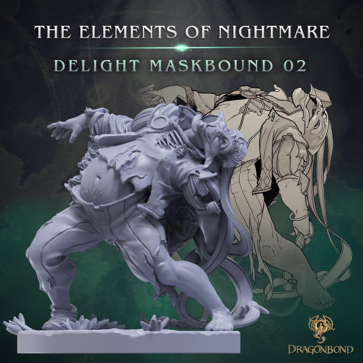 Dragonbond: Delight Maskbound (unit of 3) image