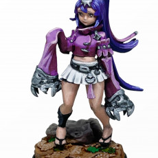Picture of print of 6a Mia Mey (flying guillotine wielder) - 32mm - DnD