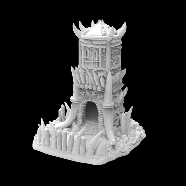3D Printable DT03 Goblins Dice Tower Possibly Cool Dice Tower 2 by