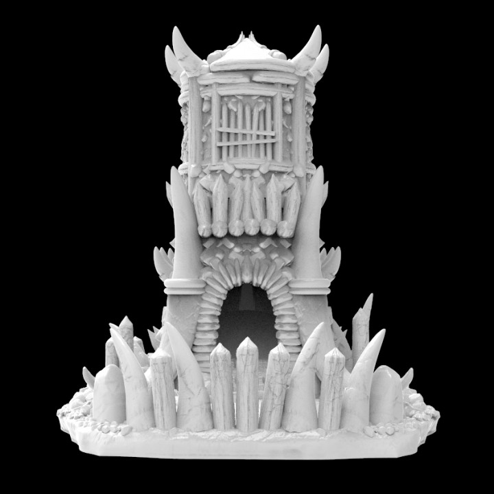 3D Printable DT03 Goblins Dice Tower Possibly Cool Dice Tower 2 by