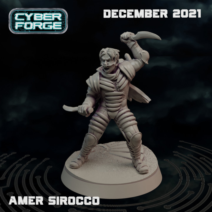 Cyber Forge Land of Sand Amer Sirocco image