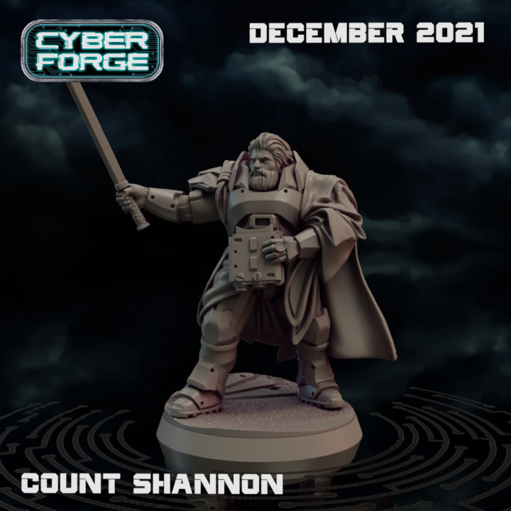Cyber Forge Land of Sand Count Shannon image