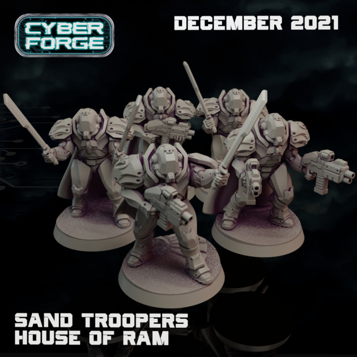 Cyber Forge Land of Sand Desert Force