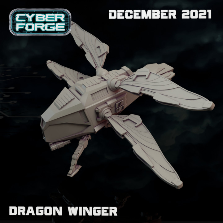 Cyber Forge Land of Sand Dragon Winger image